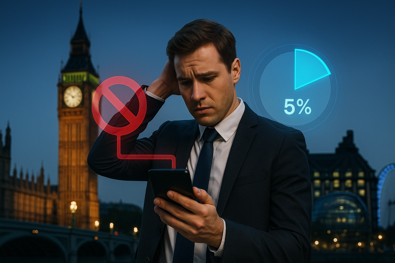 Großbritannien: Nicht mal 5% der Unternehmen gestatten BYOD