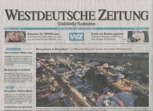 Alle haben in die Hände gespuckt
