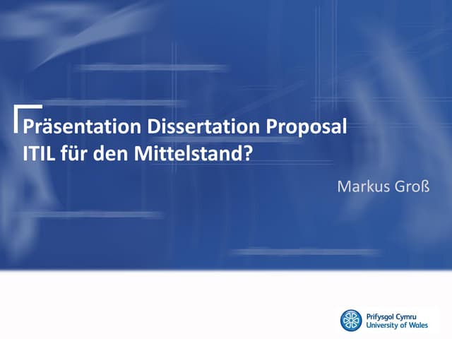 ITIL für den Mittelstand